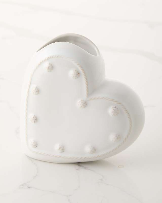 Berry & Thread 6" Heart Vase